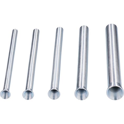 Kit de 5 cintreuses à ressort flexibles pour tubes en cuivre et aluminium