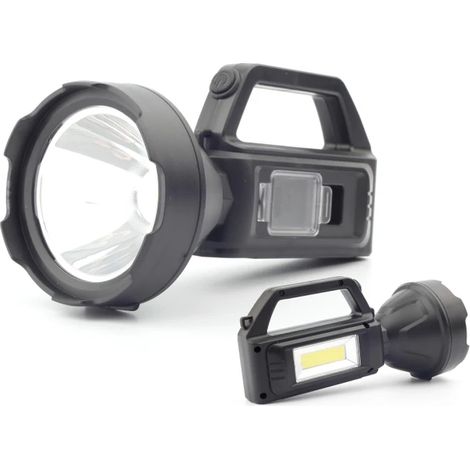 Lampe torche LED portable, projecteur, lampe de travail, projecteur de camping, batterie rechargeable - AquaForge (1/5)