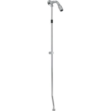 Wandbrause-Set mit Kopfbrause und Verbindungsrohr Serie MODERN Idral 09031KT32 Verchromt - Messing (1/2)