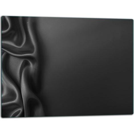 Planche à découper en verre noir 52x40 (1/5)