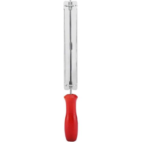 Limes pour tronçonneuse Ulisem, affûtage de tronçonneuse, jeu de limes pour tronçonneuse avec manche en bois dur 4/4,8/5,5 mm (4 mm) (1/4)