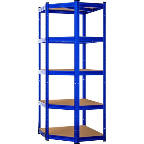Heavy Duty Blue Shelving Unit, 180x70x40cm, 875kg Capacity (1/5)