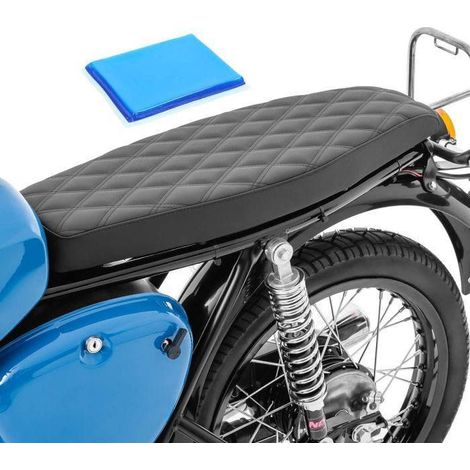 Sattel Gel - Craftride VSG4 - Überlegener Komfort - Modernes Design - Kompatibel mit Simson S50 S51 S70