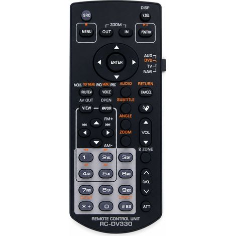 Télécommande RC-DV330 Compatible avec Autoradios Kenwood DV331 DDX8019 80224BT (1/5)