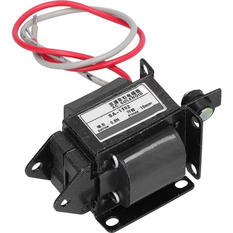 Électroaimant solénoïde BERM AC Traction Push Pull Aimant électrique AC220V SA‑1192 (1/5)