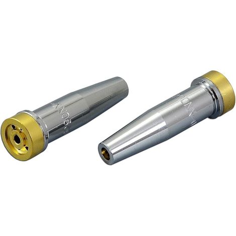 Buses de découpe acétylène 6290NX taille 3 & 6290NX-3 pour chalumeau oxyacétylénique style Harris - En cuivre - Lot de 2" (1/5)