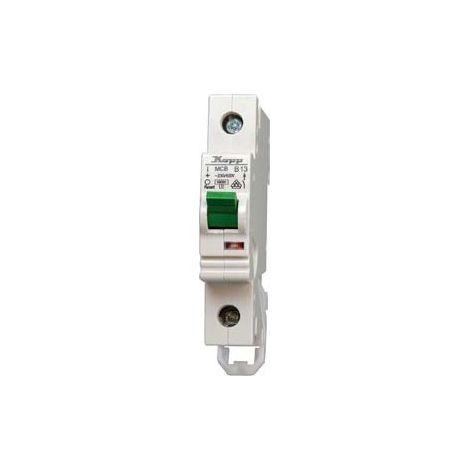 Disyuntor de protección 1p16A, MCB 10kA (por 12)