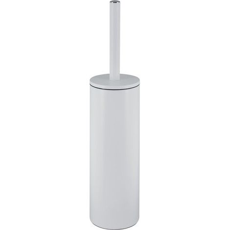 Escobillero con soporte de acero AKIRA Blanco mate Spirella