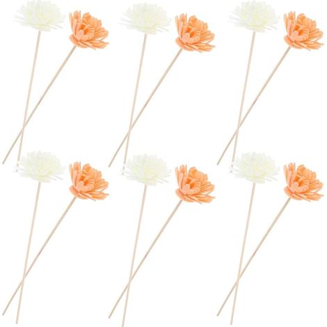 Bâtonnets Diffuseur De Parfum en Rotin avec Fleur Maison sans Flamme Huiles Essentielles Accessoire Déco Bureau Hôtel Et Salle De Bain (1/5)