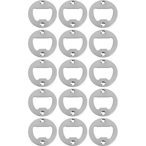 Juego de 15 abridores de botellas eléctricos de metal, abridores de botellas de cerveza, abridores de botellas portátiles, abridores de botellas retro, abridores de botellas de cerveza originales (1/3)