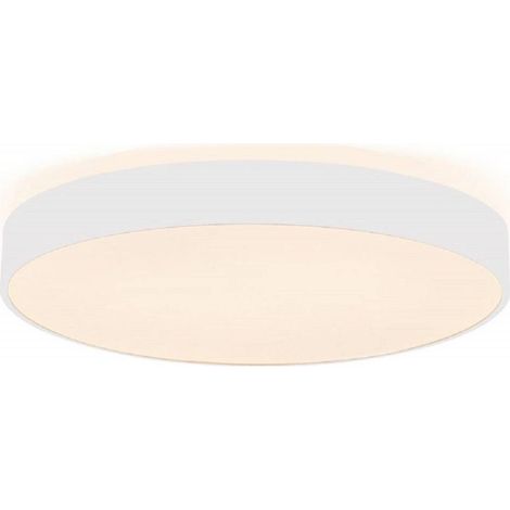 Trade Shop - PLAFONIERA TONDA LED 42W CCT 3000K 4000K LAMPADA ZU PARETE LUCE 3200LM 40CM - Weiß