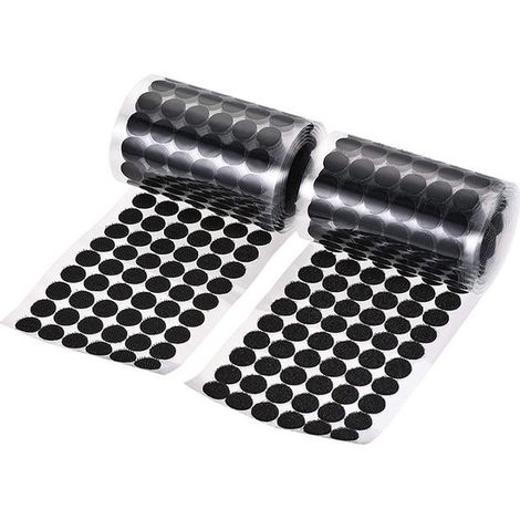 120 piezas fieltro autoadhesivo antiarañazos redondo autoadhesivo patas sillas, fieltro retráctil antiarañazos sillas, negro, 15 mm, 20 mm, 25 mm (1/5)