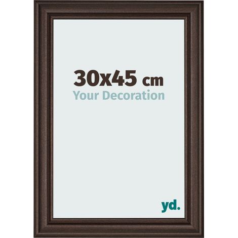 yd. - Cadre photo 30x45 - Chene Fonce - MDF - Lazio