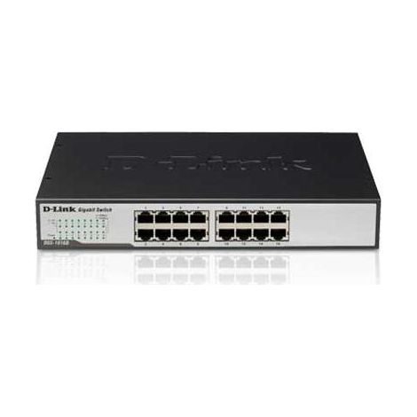SWITCH D-LINK 16 PUERTOS 10/100/1000 19 DGS-1016D