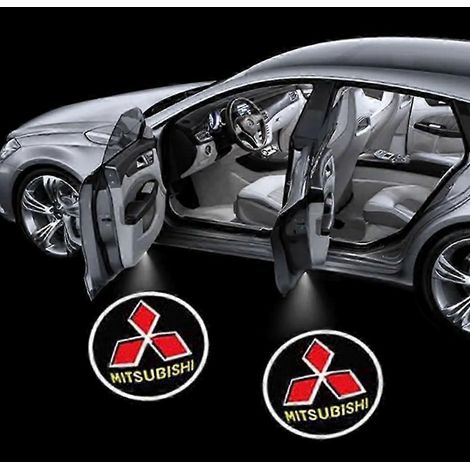 Stück Einstiegsleuchten für Mitsubishi Colt/Lancer/ASX/Eclipse, LED-Projektor-Einstiegsleuchten, Autozubehör