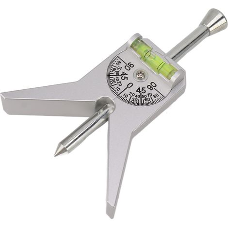 Trouve-centre pour tube aluminium précis, outil de marquage centrage tuyau pour mesure de conduite (1/5)