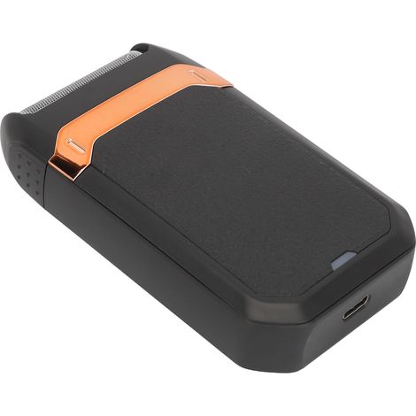 Tondeuse à barbe électrique portable et ultra-performante, rechargeable par USB, avec lames amovibles et lames interchangeables. (1/5)