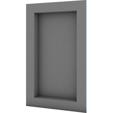 Niche Murale Encastrée Rectangulaire pour Douche WEDI Sanwell 30/60 Épaisseur du Cadre 12.5mm - 074315421