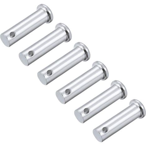 6Pcs Trou Unique Chape Broches 10mm x 35mm Axe Charnière (1/3)