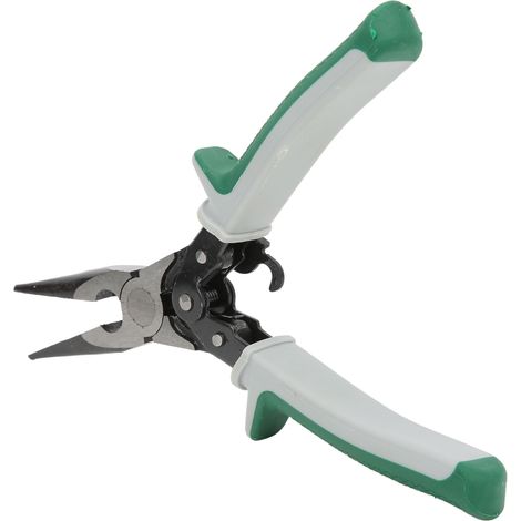 Pince à bec effilé W107K, pince à bec courbé allongé, pince à bec effilé à tête courbée, pince de serrage, pince à bec effilé (1/5)