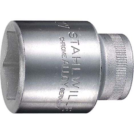 Steckschlüsseleinsatz 52 1/2 6-kant SW 34 mm Länge 47 mm STAHLWILLE (1/4)