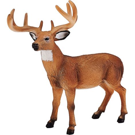 Figurine de cerf de Virginie MOJO - réaliste, à collectionner (1/4)