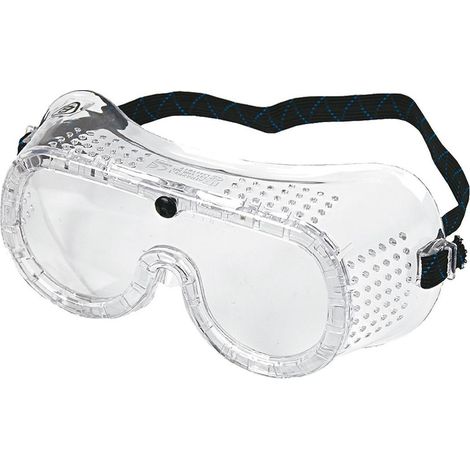 Schutzbrille aus weichem Gummi EN166, Widerstandsklasse B