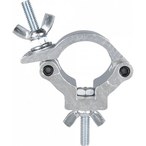 Coupleur demi-raccord compact Showgear 32 mm - Charge de travail admissible : 50 kg - aluminium - argent
