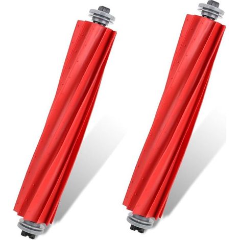 Lot de 2 accessoires d'origine Roborock - Brosse principale séparable en caoutchouc pour aspirateur robot Q Revo/S7/S7 Maxv/S7 Maxv Ultra/S7 Max Ultra/S7 Pro Ultra/Q7 Max HQL0283 (1/3)