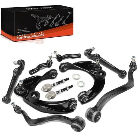 Steuerarmset, Stahlmaterial, Entworfen für Mazda 6 2002–2006, Vorderachse, Set aus 10 Teilen, Universelle Kompatibilität (1/4)