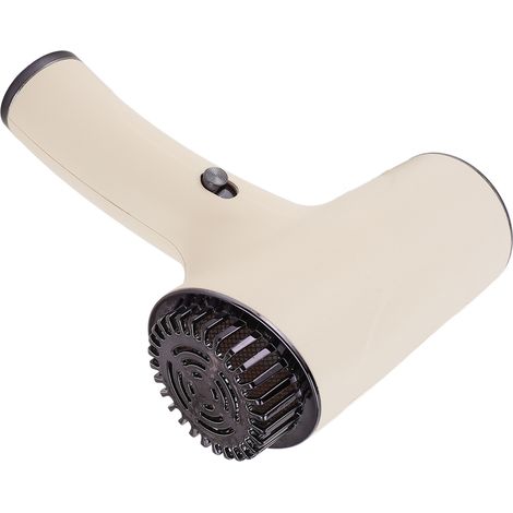Sèche-cheveux ionique négatif en ABS, air chaud/froid, silencieux et portable, idéal pour la maison, les voyages et les résidences étudiantes. Séchage rapide. Blanc. (1/5)
