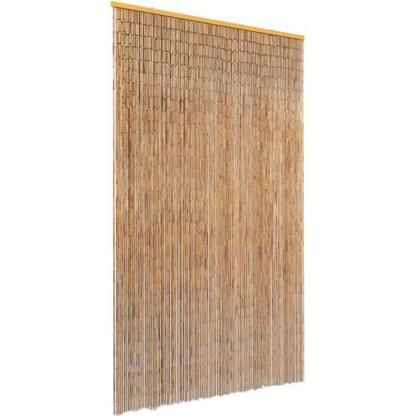 Insektenschutz Türvorhang Bambus 120 x 220 cm vidaXL