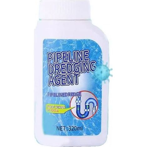 Agent de débouchage puissant pour canalisations (poudre pour canalisations domestiques) 320ml (1/4)