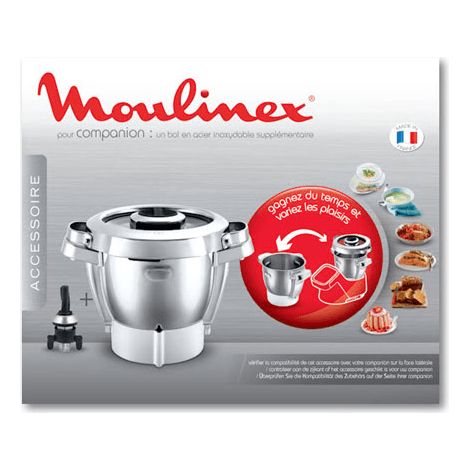 BOL COMPLET COMPANION POUR PETIT ELECTROMENAGER MOULINEX - XF38CE10 (1/2)