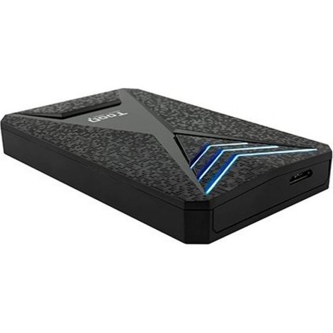 Caja Externa Gaming para Disco Duro de 2.5 TooQ TQE-2550BL/ USB 3.1/ Sin tornillos (1/5)