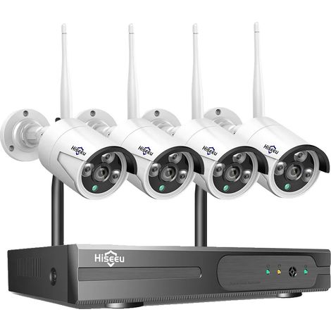 Überwachungskamerasystem, 5MP, Nachtsicht, 3MP 10CH NVR 4 Kameras-a, 1T-a (1/2)