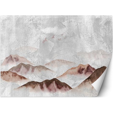 Carta Da Parati, Uccelli cemento montagne paesaggio - 300x210 (1/5)