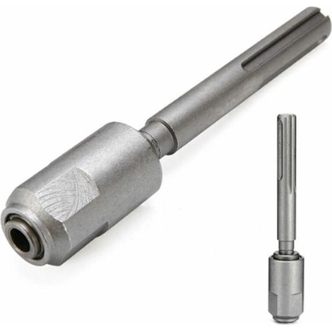 Adaptateur SDS Max vers SDS Plus, 40 mm acier chrome, pour perçage précis et sans effort avec forets compatibles (1/4)
