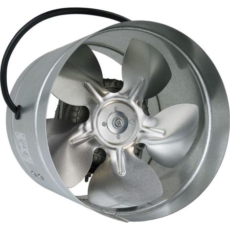 Roxy Extractor de aire 210 mm metal 400 m3/h