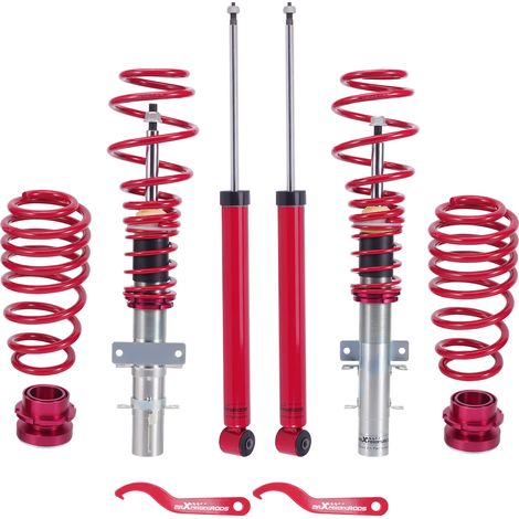 Front Rear Coilovers Kit for VW Polo 9N 2001-2014 hatchback Saloon Shock Struts (1/5)