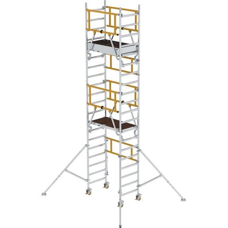 MUNK Flexxtower SG mit Sicherheitsgeländer 6,10m AH (1/3)