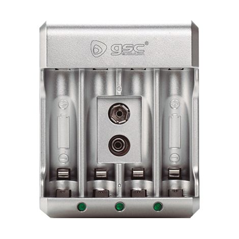 Cargador pilas lr03-lr06-9v 106005011 gsc (1/2)