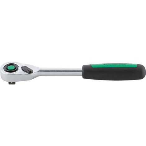 Stahlwille 512QR N80 Llave de carraca negra y verde