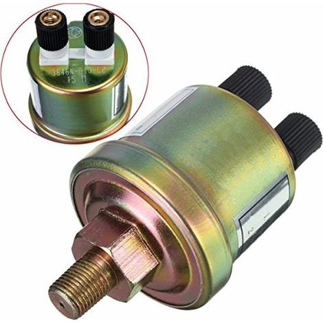 1/8 Npt Capteur De Pression D'Huile Débitmètre du Moteur Débitmètre Indicateur De Mesure (1/5)
