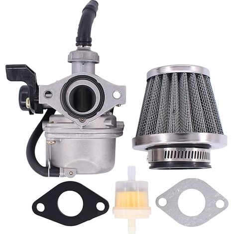 PZ19 Vergaser mit Luft- und Kraftstofffiltersatz, geeignet für 50ccm, 90ccm, 110ccm und 125ccm Viertaktmotoren, hergestellt in China für kleine Offroad-Motorräder/Karts/Quads. (1/5)