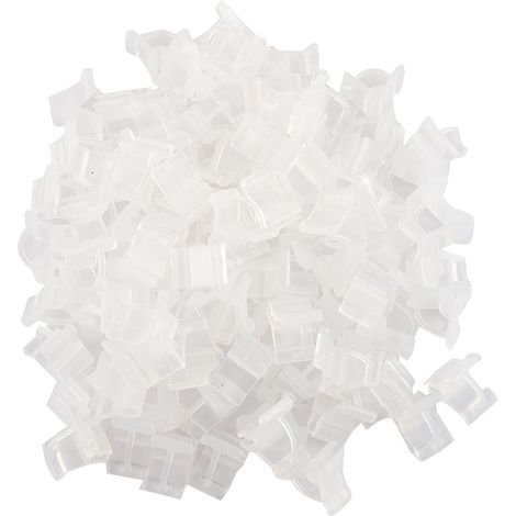 100 Stück Pflanzenstützclips, Veredelungsclips für Gartengeräte, Obstbäume und Gemüse.