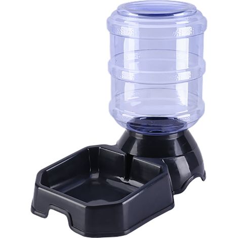 Distributeur Automatique Pour Animaux - Bol Alimentaire Et Aqueux - Capacité 3,8 L - En PP - Dimensions 16 x 28 x 32 cm - 1 Pièce (1/5)
