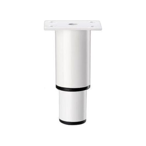 Lot de 2 pieds de meubles réglables télescopiques (blanc-8 cm réglables à une longueur totale de 12 cm), BLOW (1/4)
