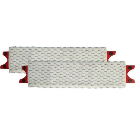 Lot de 2 lingettes compatible avec Vileda UltraMat XL laveur de sol (1/3)