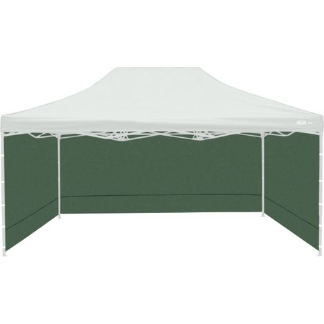Aga Seitenwand zum Verkaufsstand 3x4,5m Grün